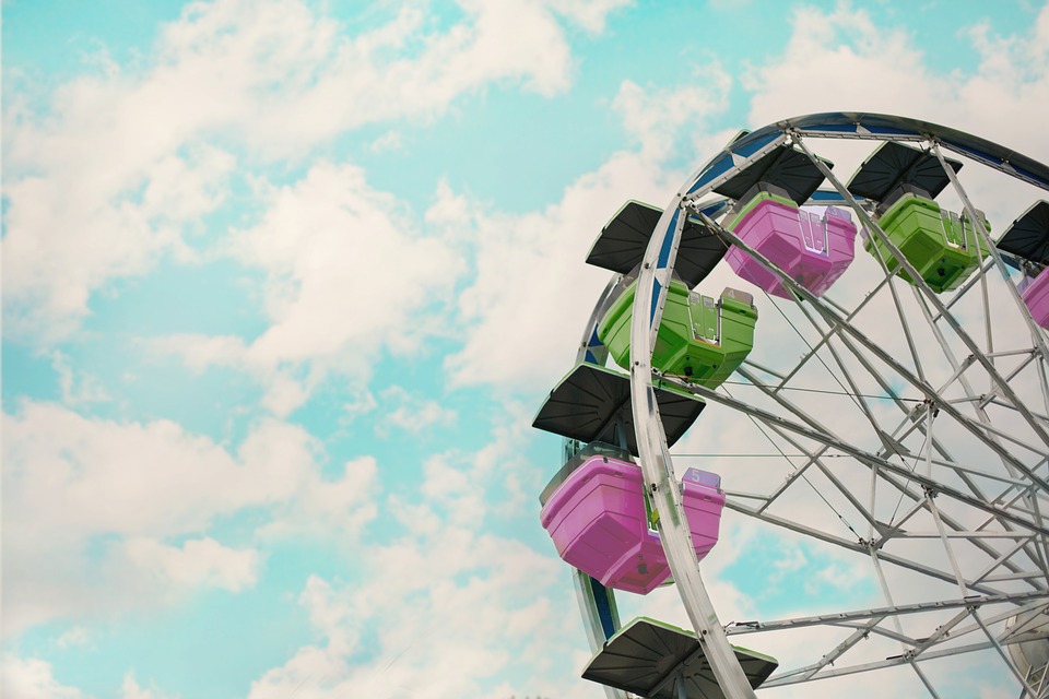 A ferris wheel.