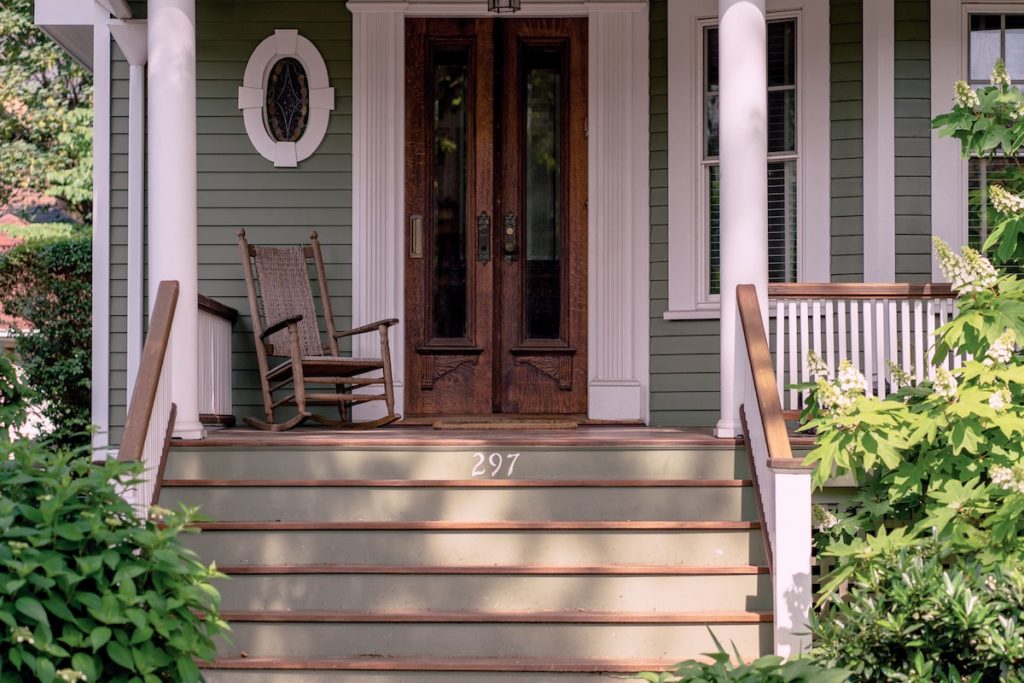 Front porch before you sell your home